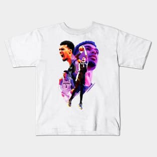 Vic Wemby Low Poly Kids T-Shirt